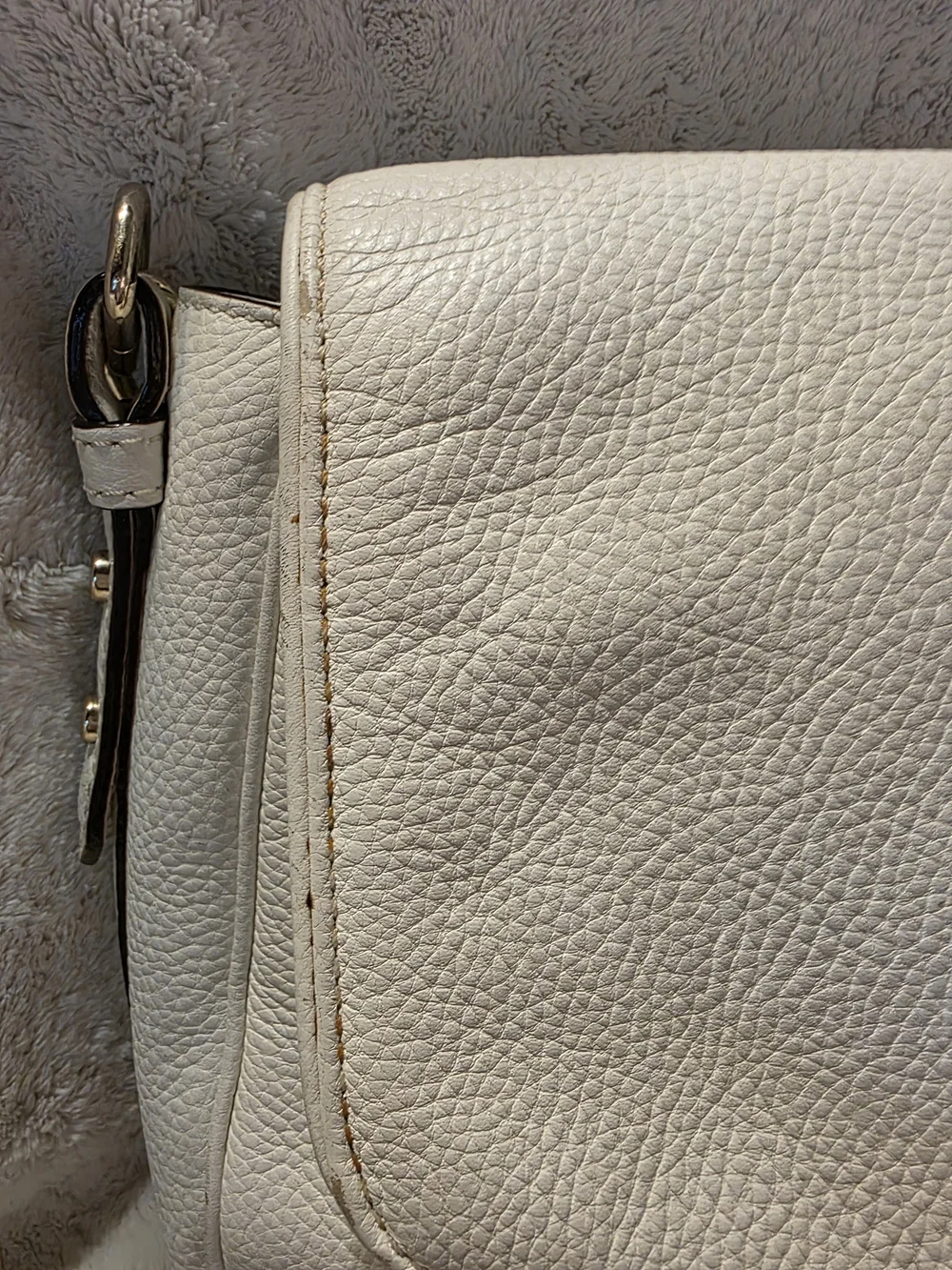 kate spade structured pebbled